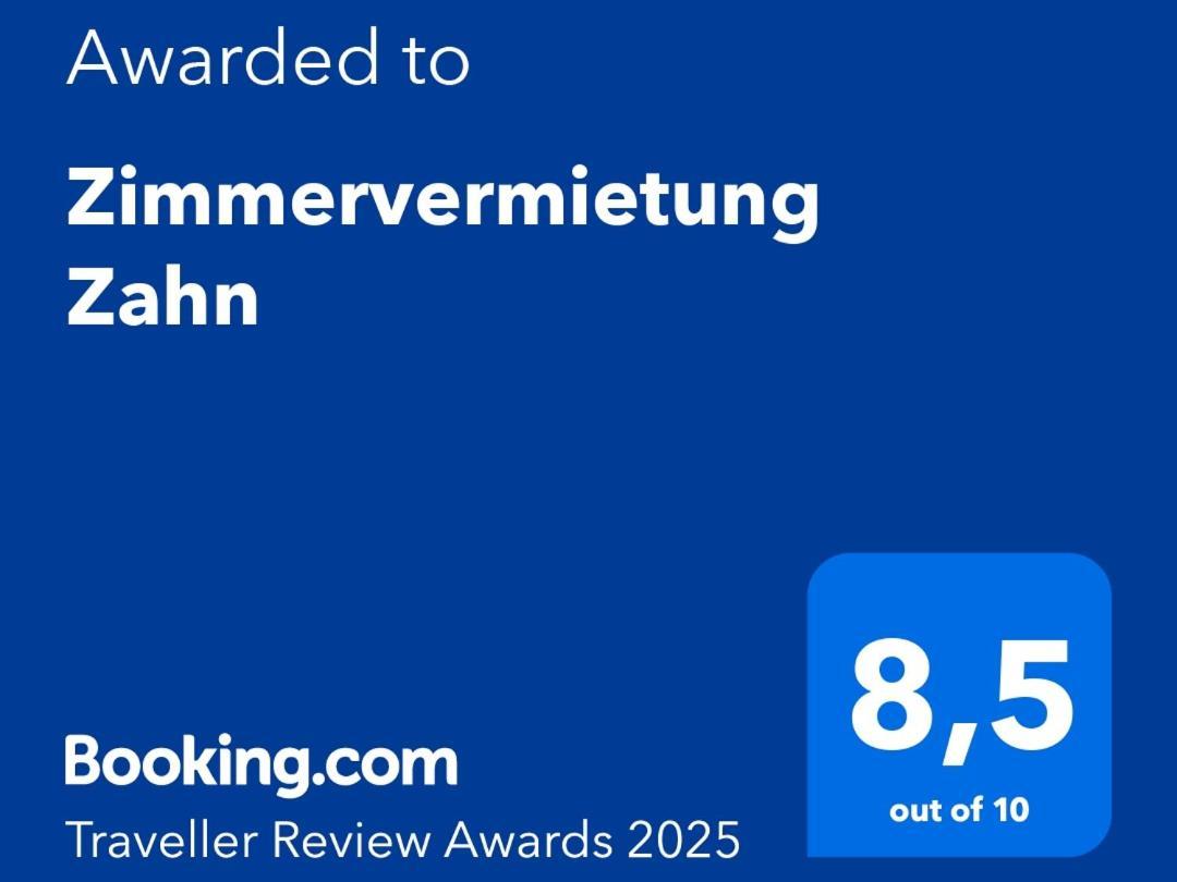 Zimmervermietung Zahn Baalberge エクステリア 写真